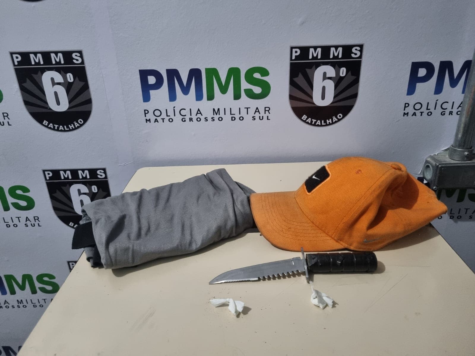 Trio é Detido pela PM em Corumbá Após Tentativa de Roubo