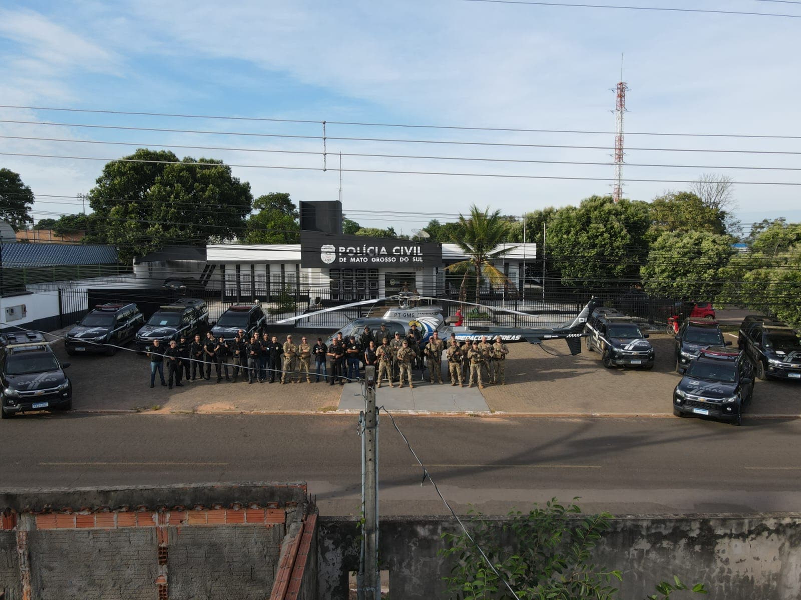 Polícia Civil realiza operação contra crime organizado em Coxim