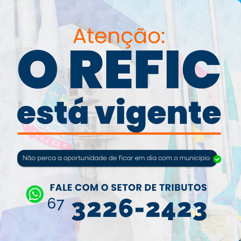 REFIC em Ladário: entenda como funciona… REFIC em Ladário: entenda como funciona…