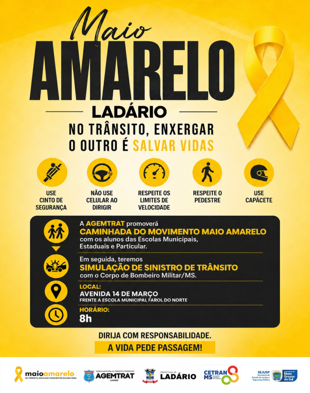 AGEMTRAT promove caminhada do Maio…
