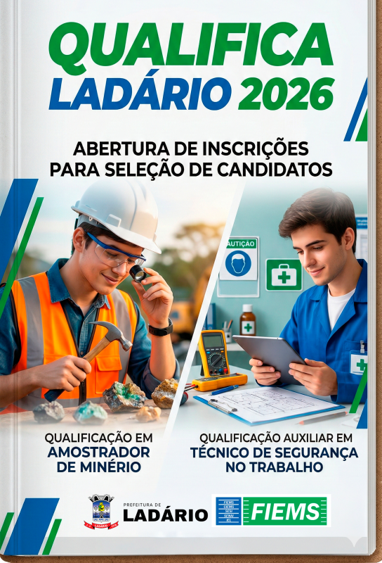 Prefeitura de Ladário abre inscrições… Prefeitura de Ladário abre inscrições…