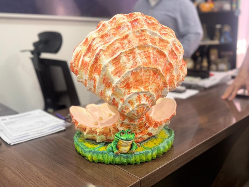 Artesão de Ladário produz peça “Pérola…