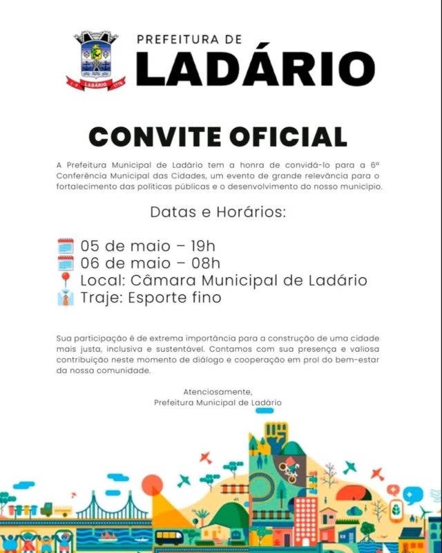 Ladário sedia 6ª Conferência Municipal…