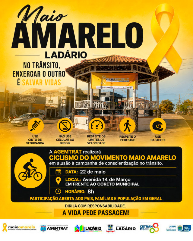 AGEMTRAT realiza ciclismo em alusão ao…