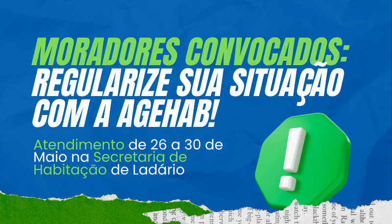 Prefeitura de Ladário convoca moradores… Prefeitura de Ladário convoca moradores…