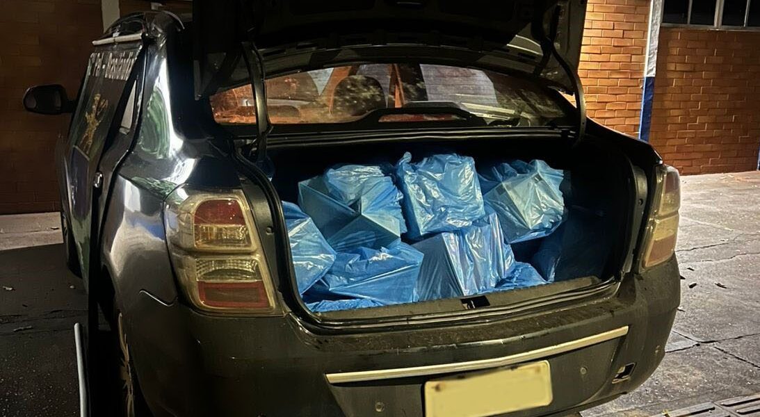 Polícia Militar em Brasilândia apreende mercadorias provenientes de descaminho