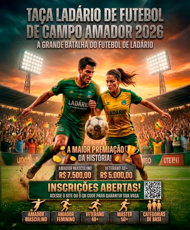 Taça Ladário de Futebol Amador 2026… Taça Ladário de Futebol Amador 2026…