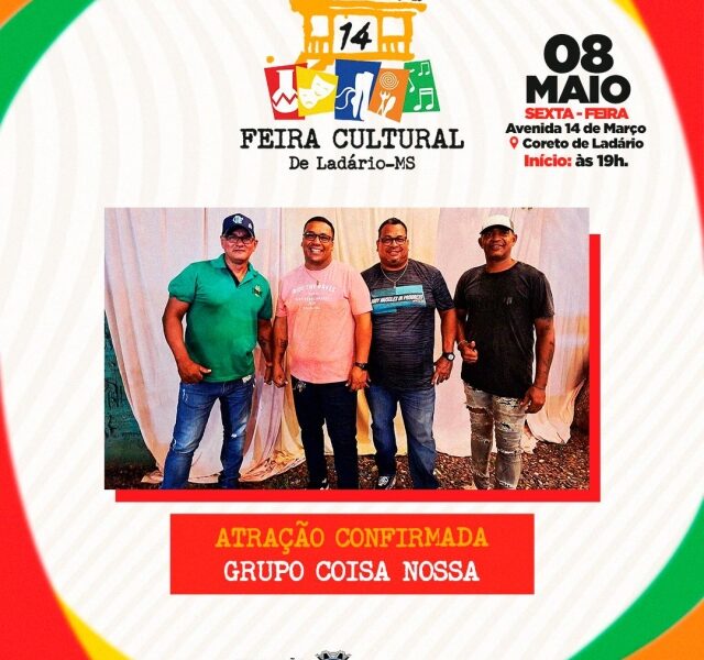 Grupo Coisa Nossa é a primeira atração…