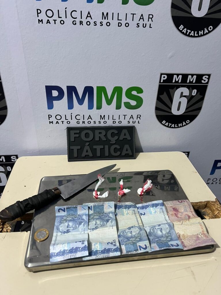 POLÍCIA MILITAR IDENTIFICA E PRENDE AUTOR DE FURTOS EM CORUMBÁ