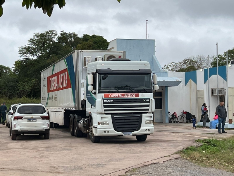 Carreta da Justiça chega a Ladário…