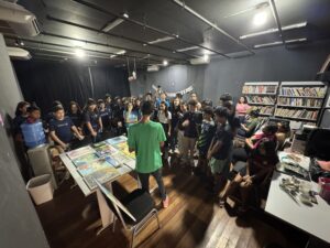 Semana Nacional do Patrimônio começa com oficina de pintura para jovens em Corumbá
