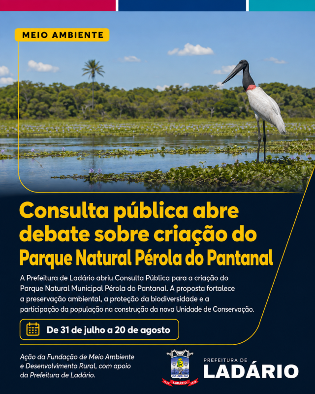 Prefeitura de Ladário abre Consulta…