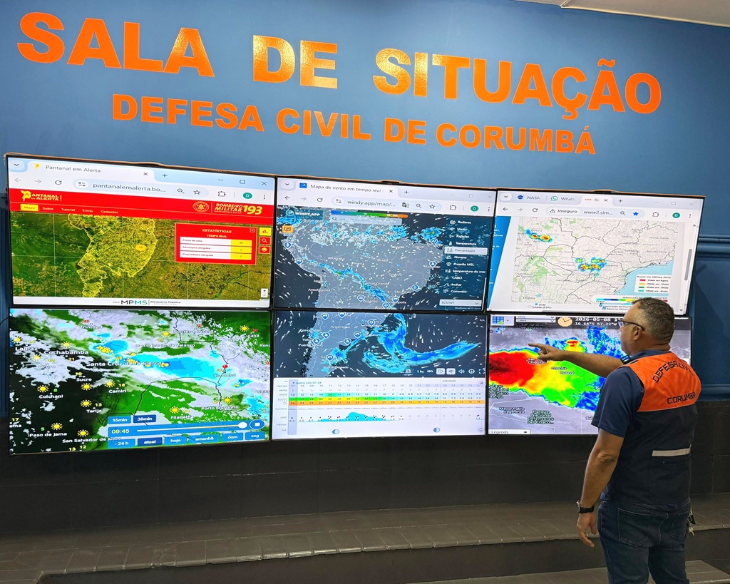 Defesa Civil de Corumbá alerta para calor extremo e aumento do risco de incêndios Defesa Civil de Corumbá alerta para calor extremo e aumento do risco de incêndios