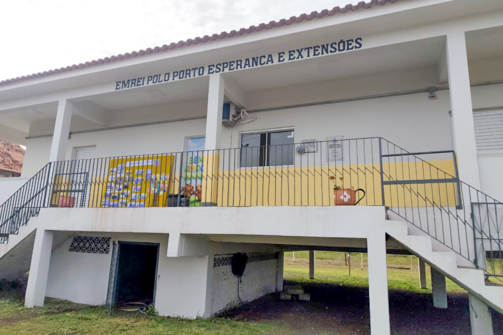 Escola de Porto Esperança é reformada e ganha nova estrutura hidráulica Escola de Porto Esperança é reformada e ganha nova estrutura hidráulica