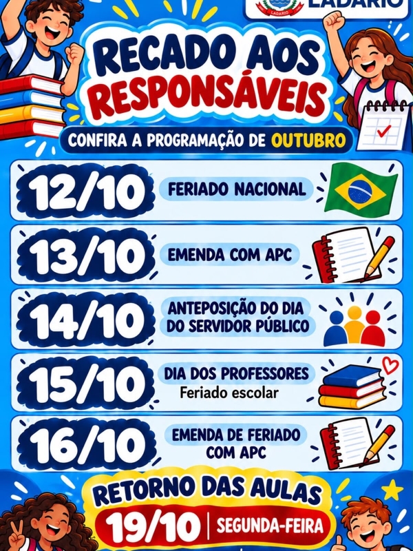 Prefeitura de Ladário divulga…