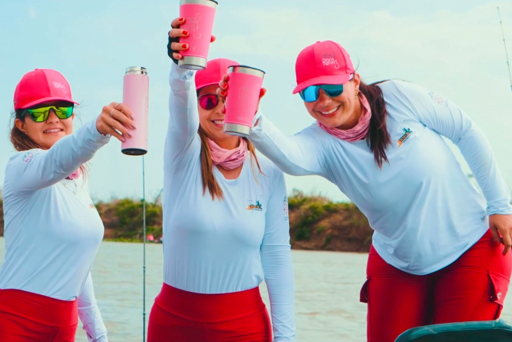 Corumbá recebe Anzol Rosa, evento que incentiva mulheres na pesca esportiva Corumbá recebe Anzol Rosa, evento que incentiva mulheres na pesca esportiva