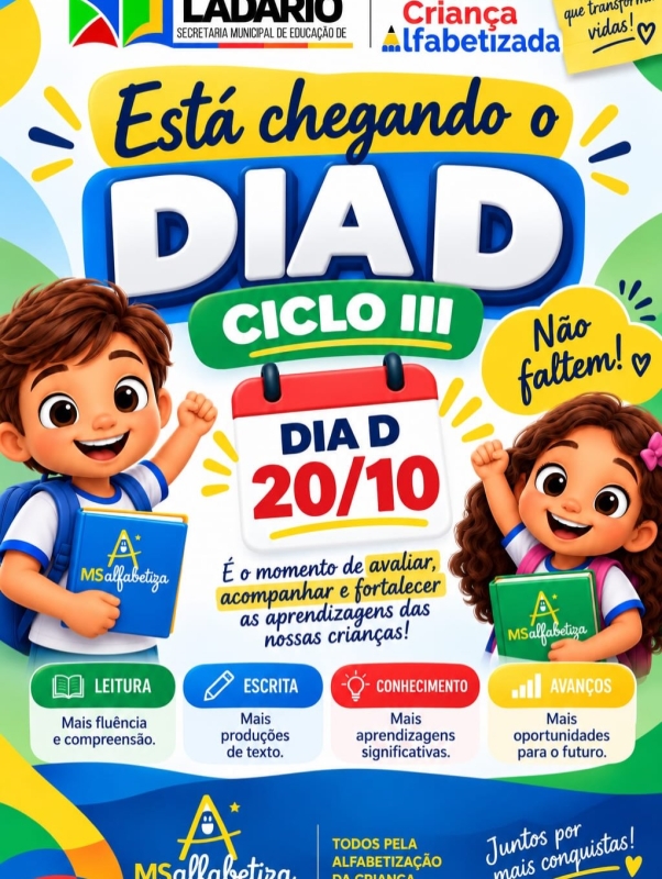 Ladário realiza Dia D do MS Alfabetiza…