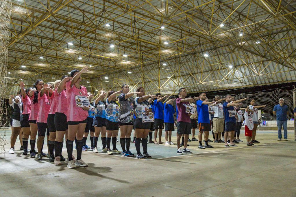Jogos dos Servidores são abertos oficialmente e movimentam equipes municipais